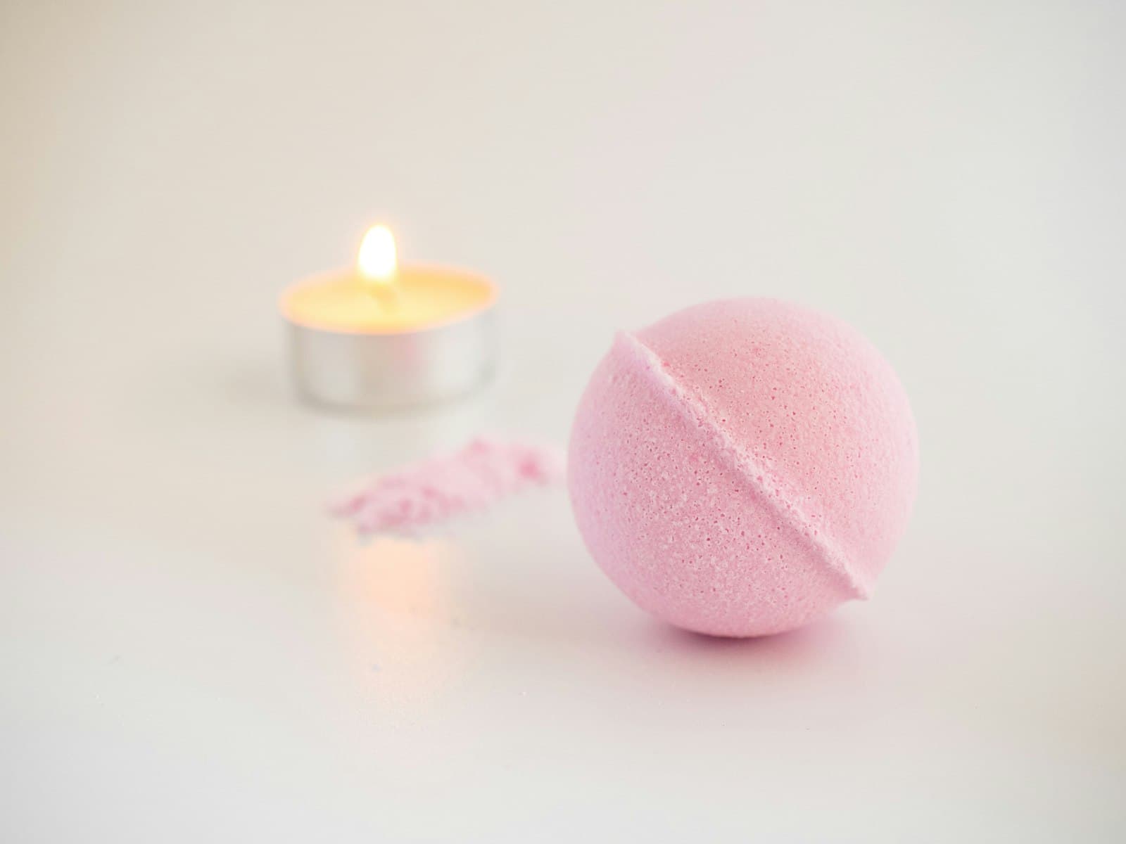 Bomba za kupanje, roze